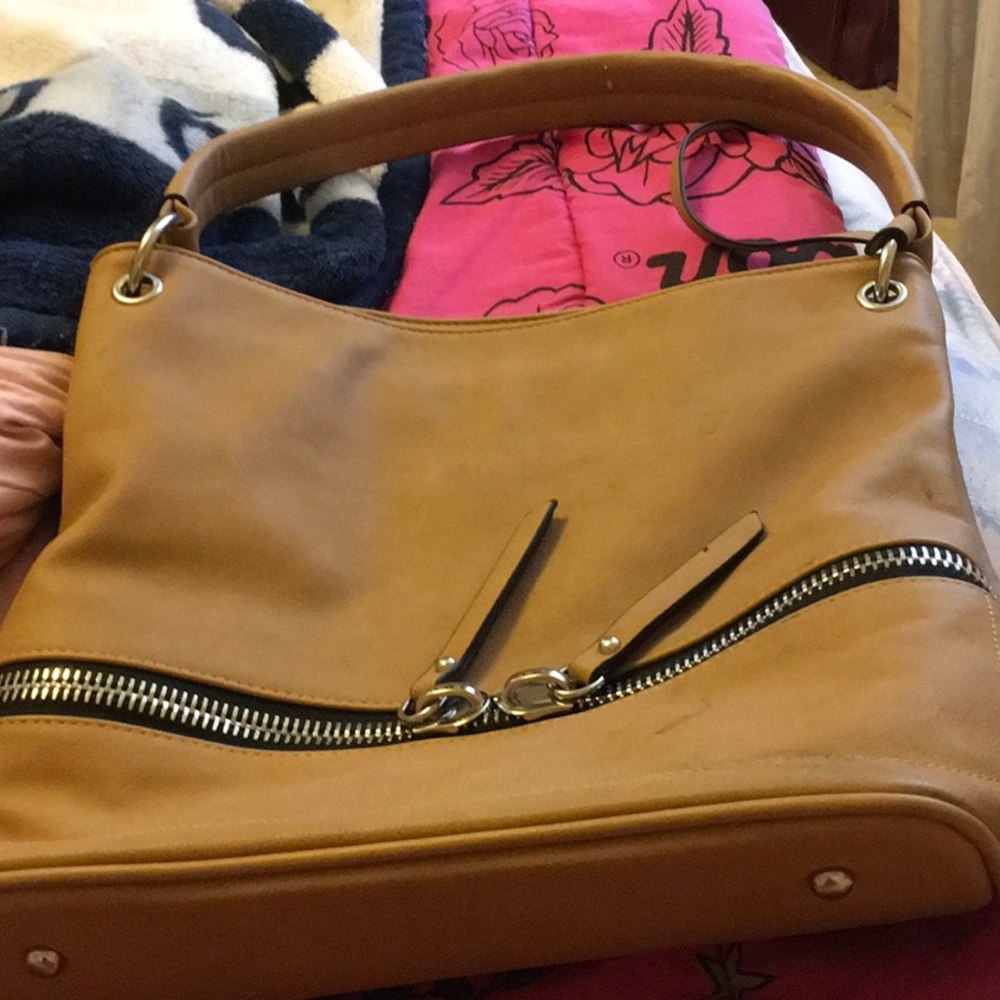 Tan purse